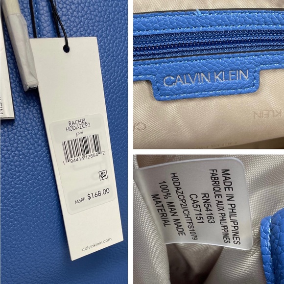 Calvin Klein large Tote bag BLUE With silver hardware NEW!!!
OPEN TO OFFERS - Picture 4 of 4